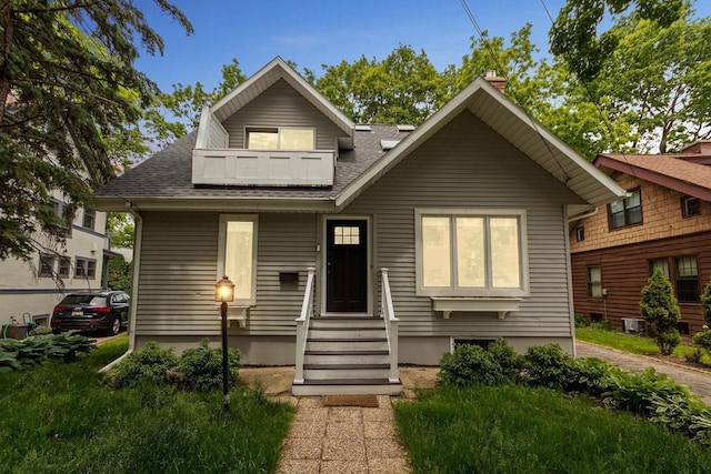 view of bungalow