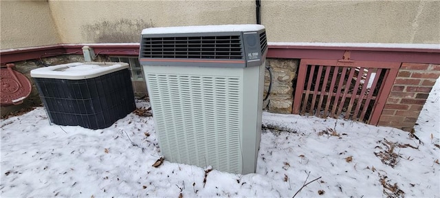 exterior details featuring central air condition unit