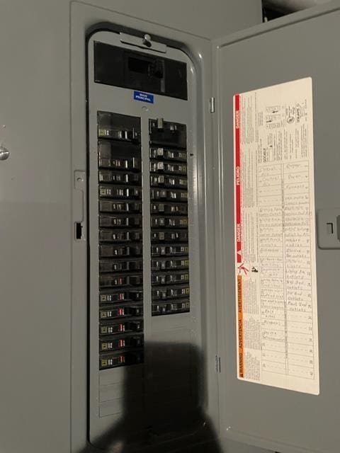 utilities with electric panel