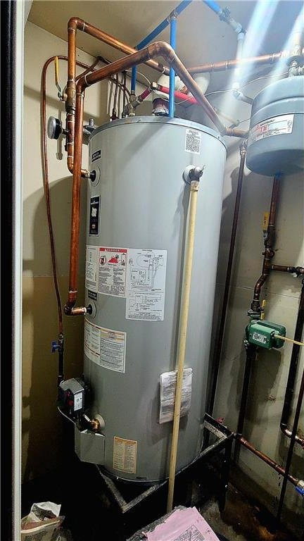 utilities with gas water heater