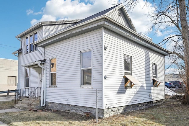 view of property exterior