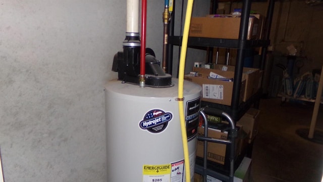 utilities featuring water heater