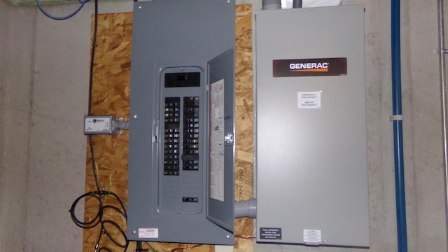 utilities with electric panel