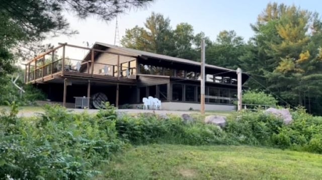 view of rear view of house