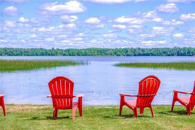 property view of water