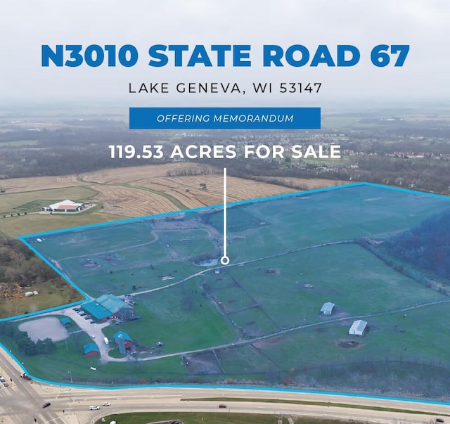 N3010 State Road 67th Rd, Lake Geneva WI, 53147 land for sale