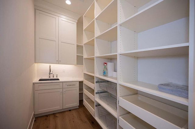 pantry featuring sink