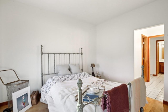 2743 Brooks Ridge Dr, Sun Prairie, WI 53590 - bedroom featuring light wood-type flooring