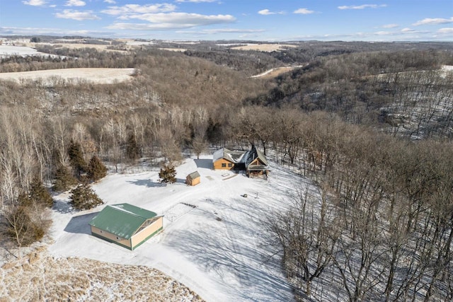 1726 Wynn Wood Ln, Harpers Ferry, IA 52146 - aerial view with a view of trees