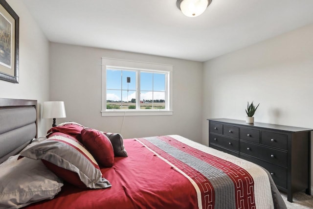 bedroom featuring carpet floors