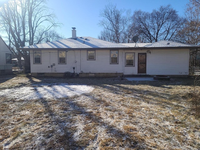 view of rear view of house