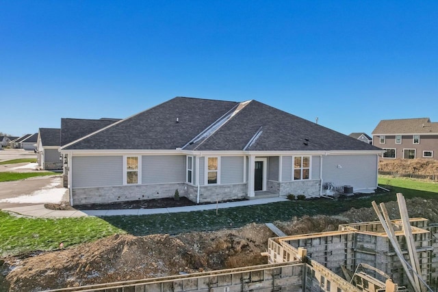 view of rear view of house