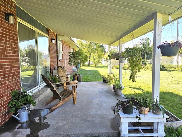 view of patio