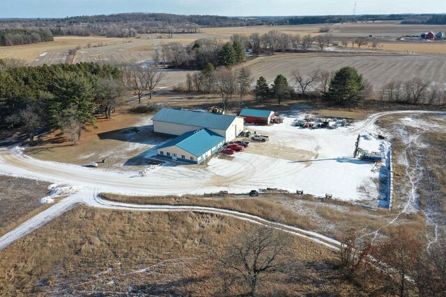 N8621 5th Rd, Westfield, WI 53964 - bird's eye view featuring a rural view