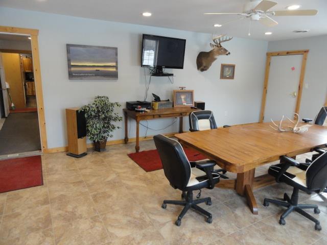 N8621 5th Rd, Westfield, WI 53964 - office area with ceiling fan
