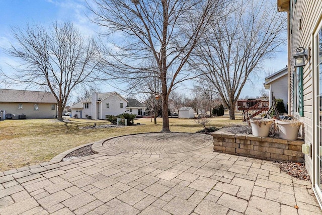 view of patio / terrace with a deck