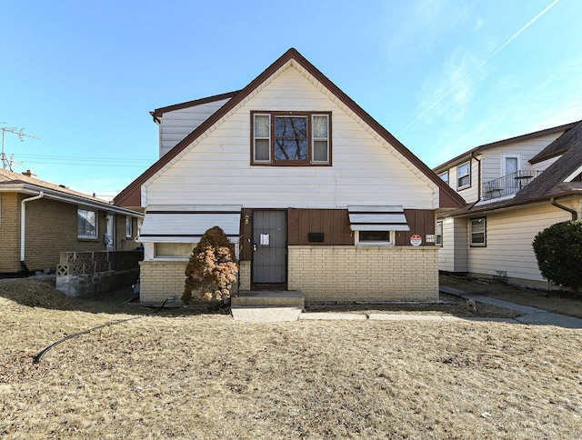 view of rear view of property