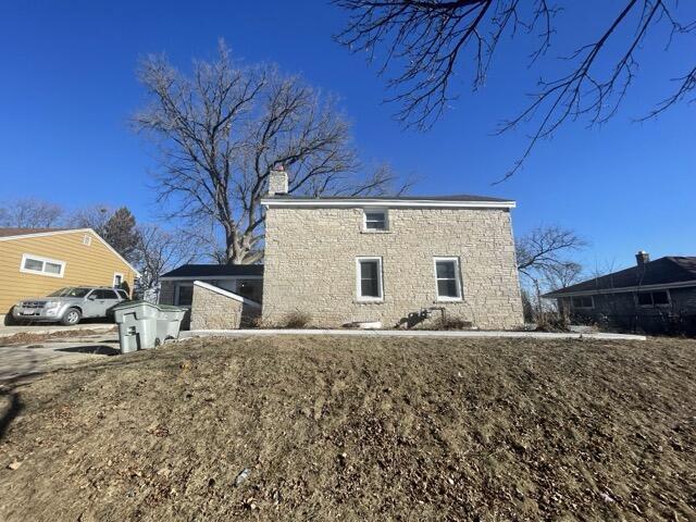 view of back of property