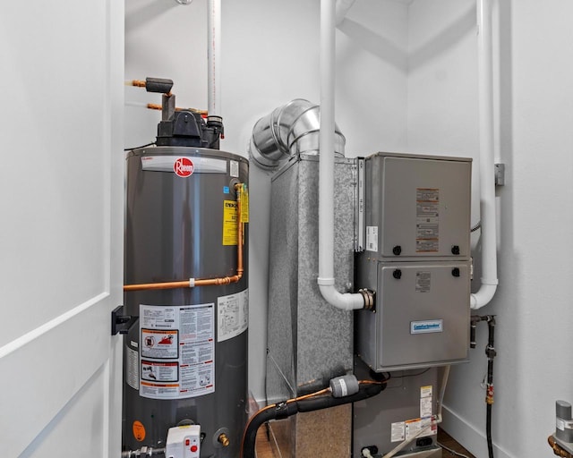 utilities with gas water heater