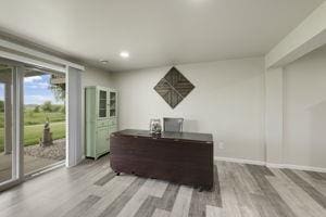 105 Community Dr, Fall River, WI 53932 - home office featuring wood finished floors and recessed lighting