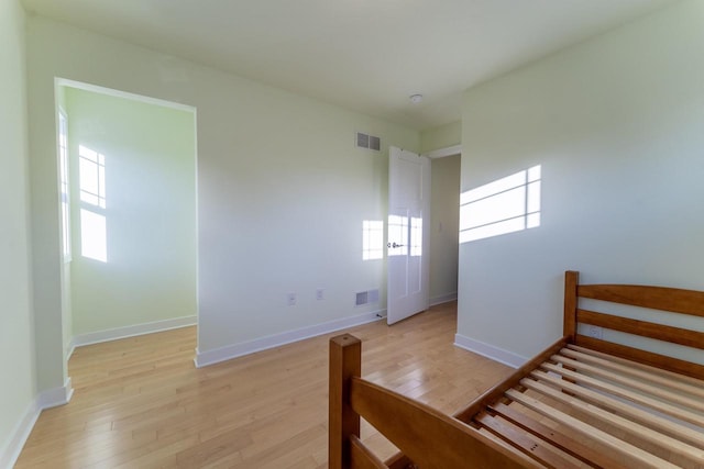 interior space featuring wood-type flooring