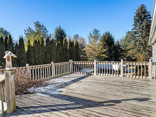 view of deck