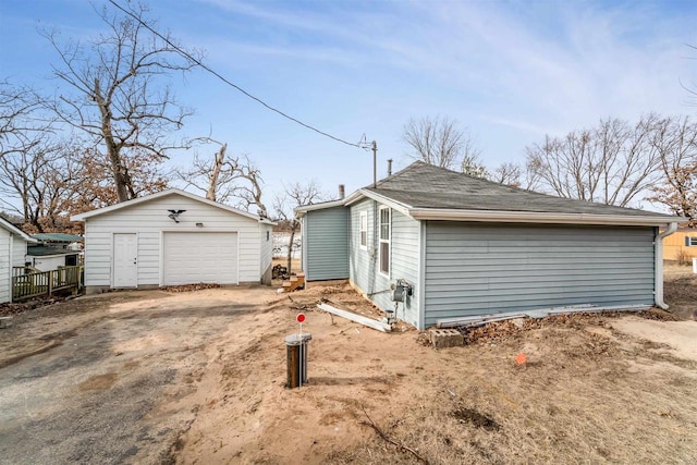 N3005 Lakeview Dr, Montello, WI 53949 - view of garage