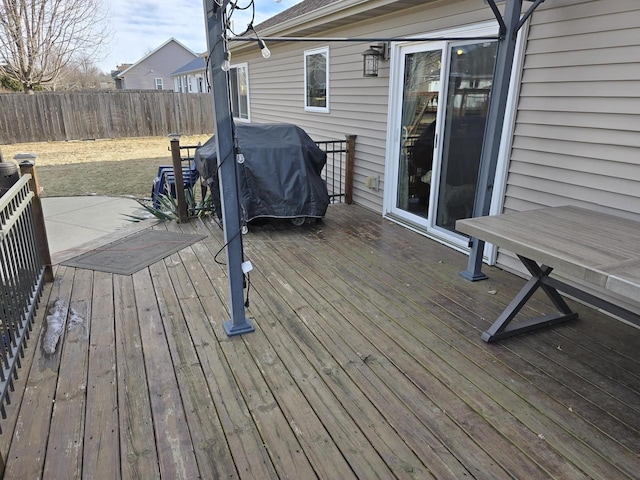 view of deck