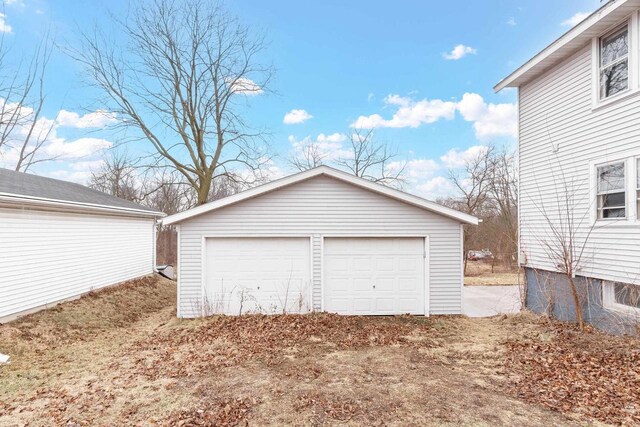 1033 Vernon St, Stoughton, WI 53589 - view of garage