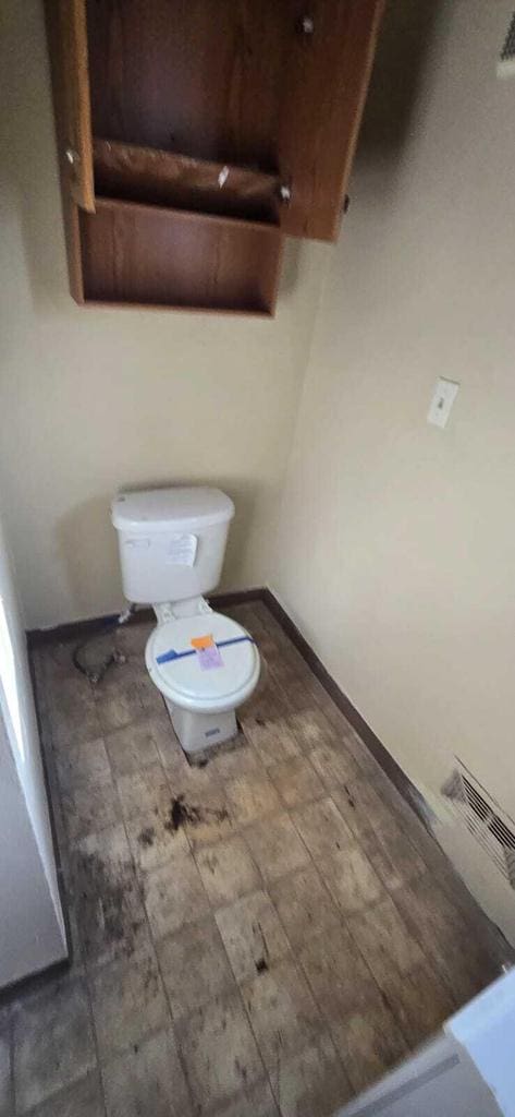 bathroom with toilet