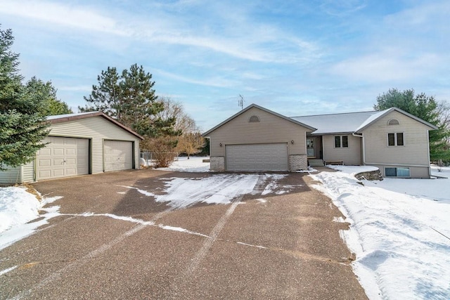 view of ranch-style house