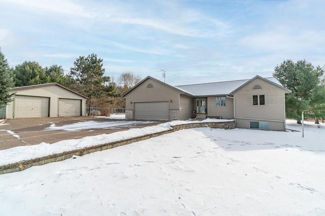 view of ranch-style house