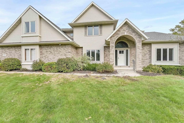 view of front property with a front yard