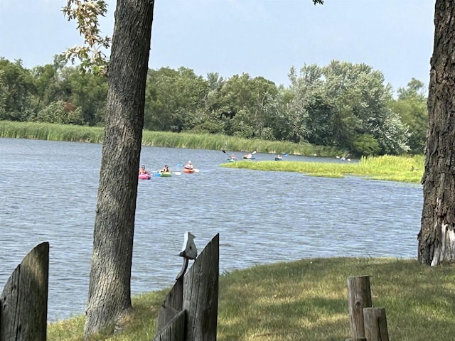 property view of water