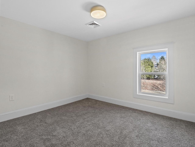 spare room with carpet flooring