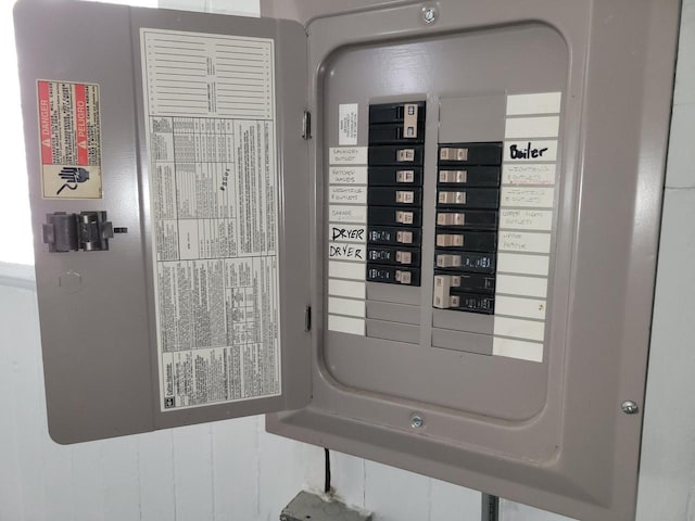 utilities with electric panel