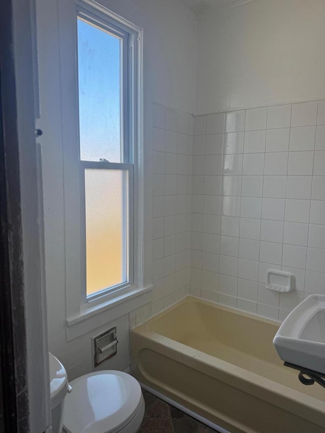 1820 54th St, Kenosha, WI 53140 - bathroom featuring toilet and tile patterned floors