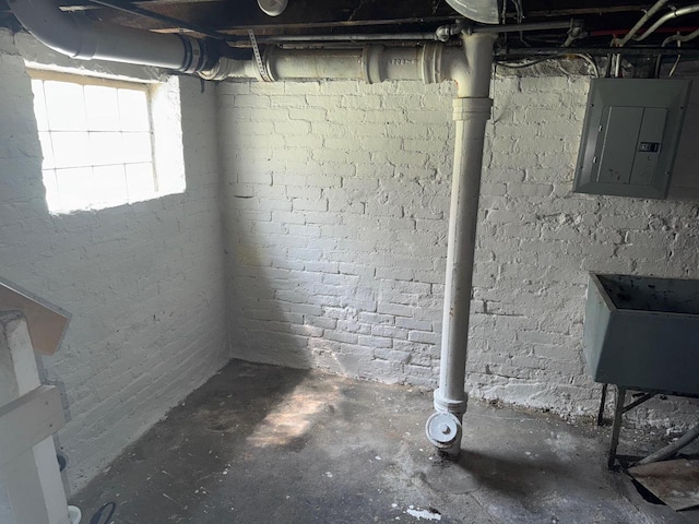 1820 54th St, Kenosha, WI 53140 - below grade area with electric panel