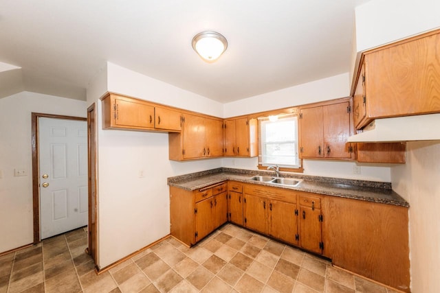 kitchen featuring sink