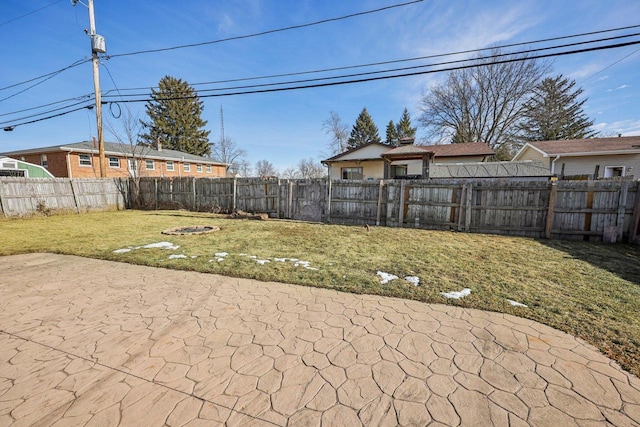 6315 247th Ave, Salem, WI 53168 - view of yard featuring a patio area