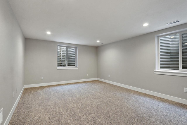 4675 98th St, Pleasant Prairie, WI 53158 - unfurnished room featuring recessed lighting, carpet, and baseboards