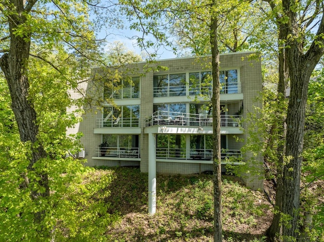 view of rear view of house