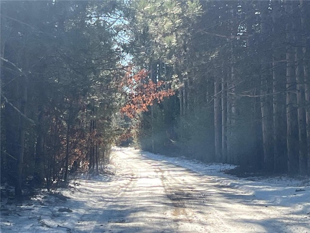 view of road