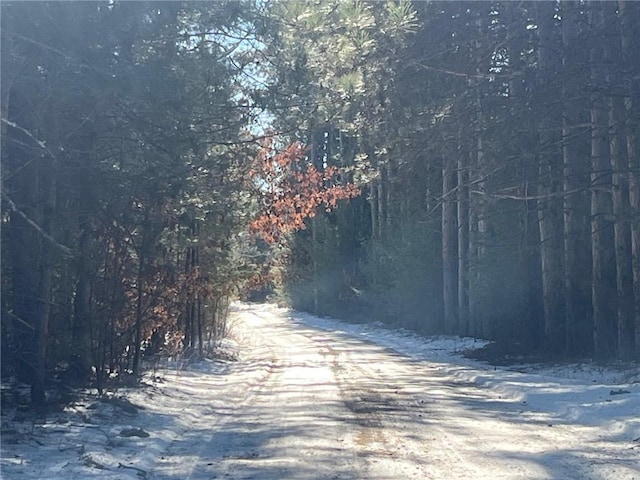 view of road