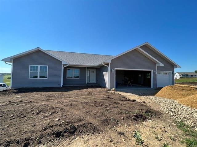 ranch-style house with a garage