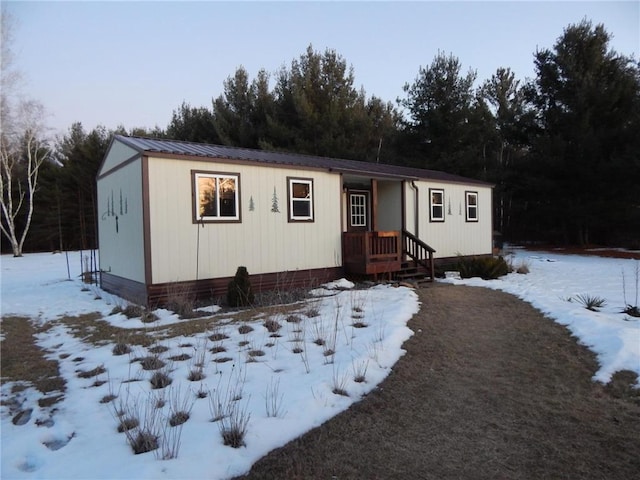 view of manufactured / mobile home