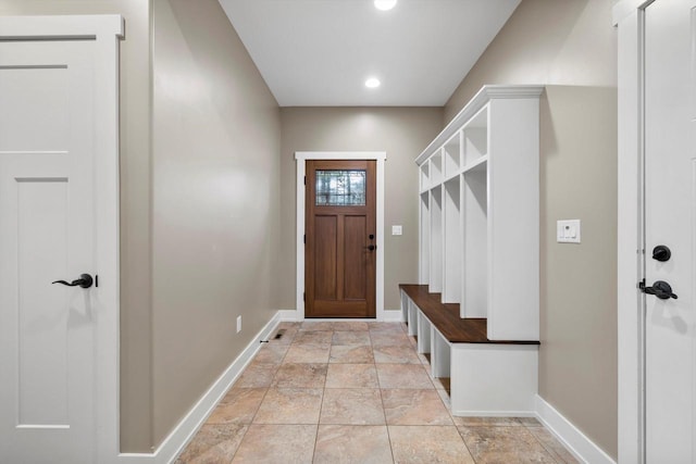 view of mudroom