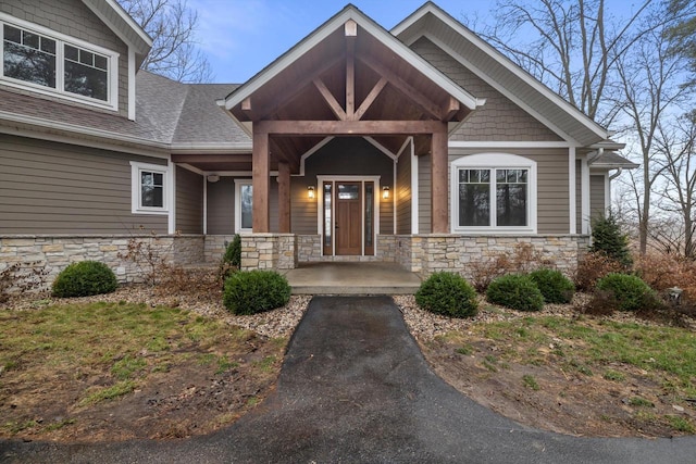 view of front of home featuring a porch