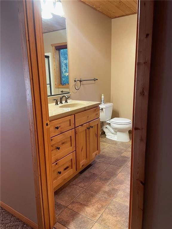 2642 28 1/8 St, Birchwood, WI 54817 - bathroom with vanity and toilet
