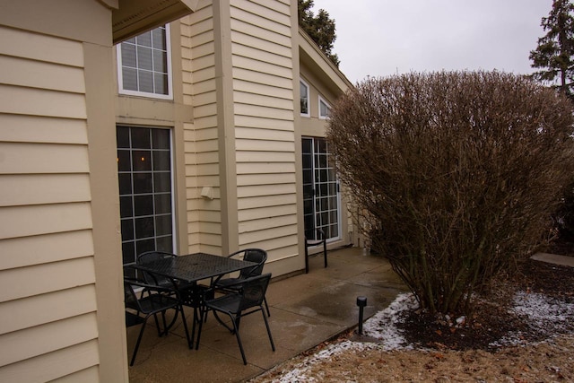 view of patio